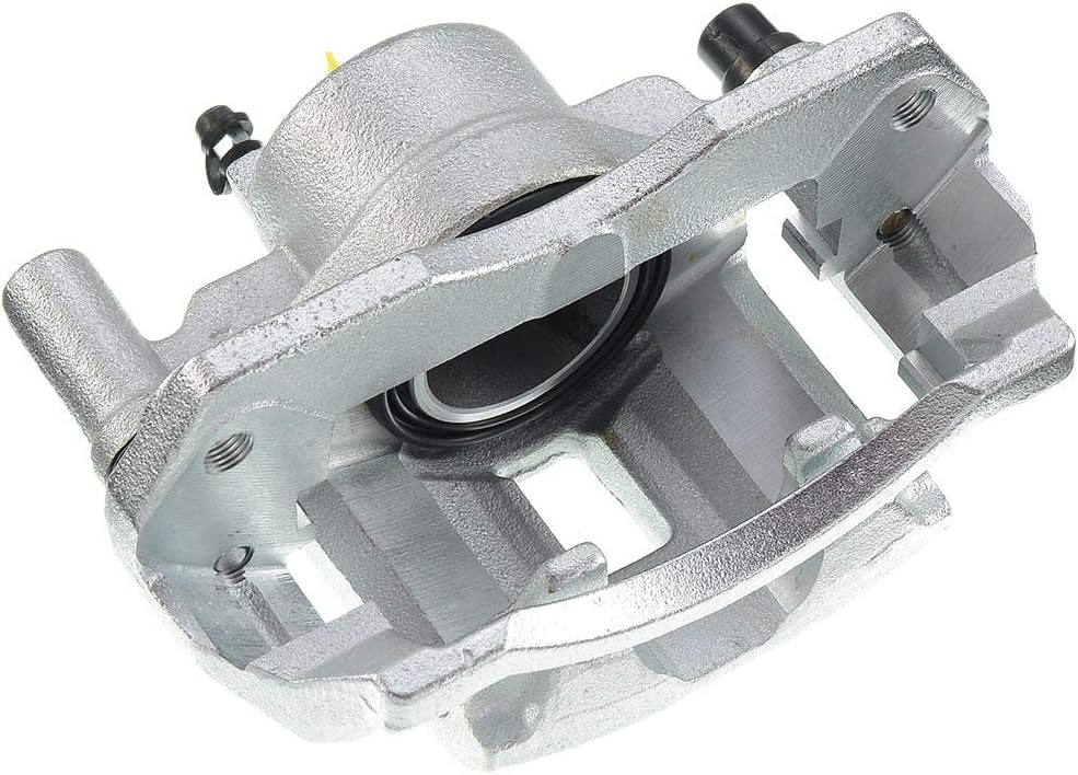 Disc Brake Caliper Assembly with Bracket for Mazda Protege Protege5 1999-2003 Front Left Driver Side Pack of 2 O3357