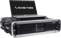 2U PA DJ Rack Case with ABS Construction and Heavy-Duty Latches H971341