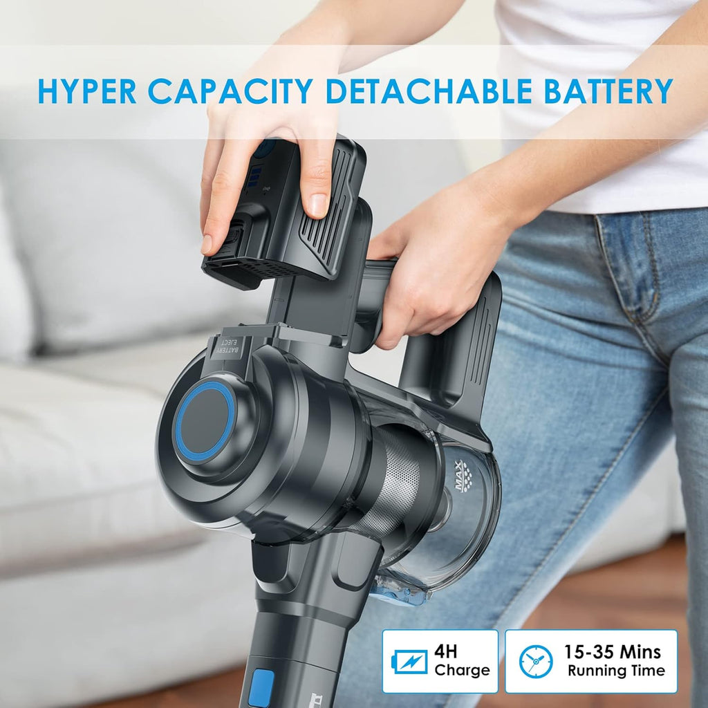 Cordless Stick Vacuum with Detachable Battery L865725