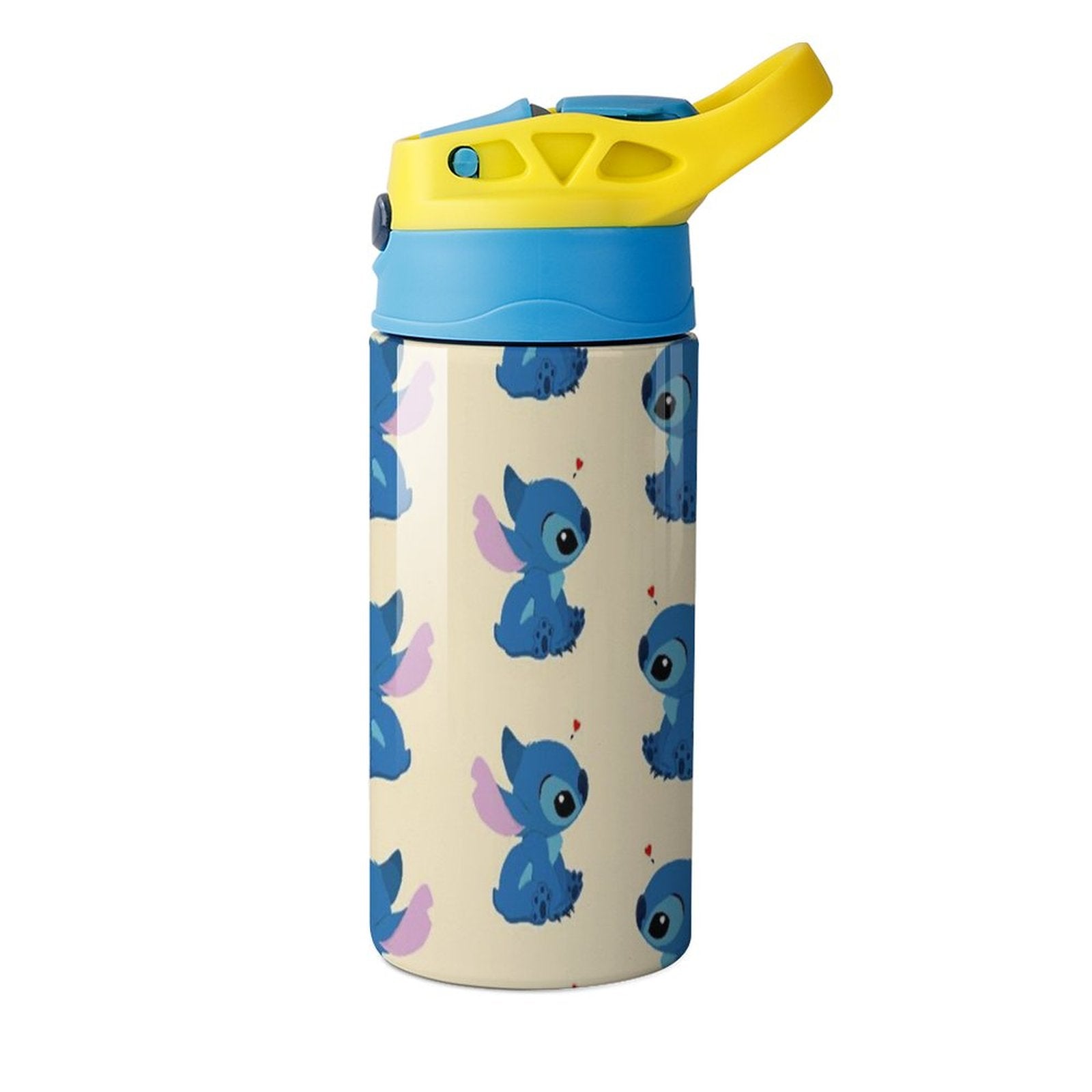 Animal Stitch Cartoon Children's Water Bottle Vacuum Insulated Stainless Steel Cup With Straw Toddler Thermoses T589874