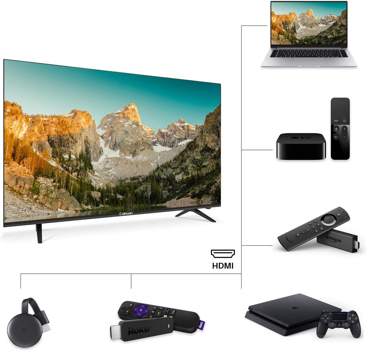 55 inch 4K UHD HDR Smart Android TV I4887
