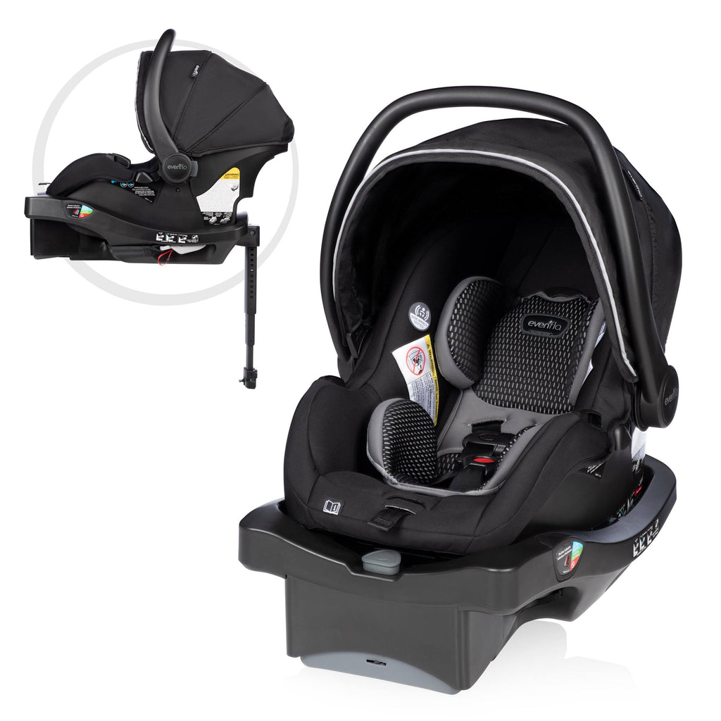 Black Infant Car Seat with Load Leg Base V409908