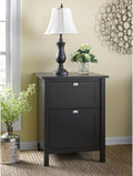 Pure White 2 Drawer Lateral File Cabinet U2410