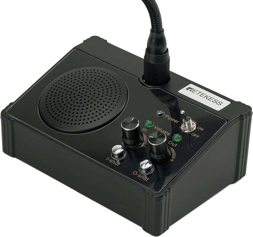 2 Way Window Intercom Speaker, Pack of 2 C741351