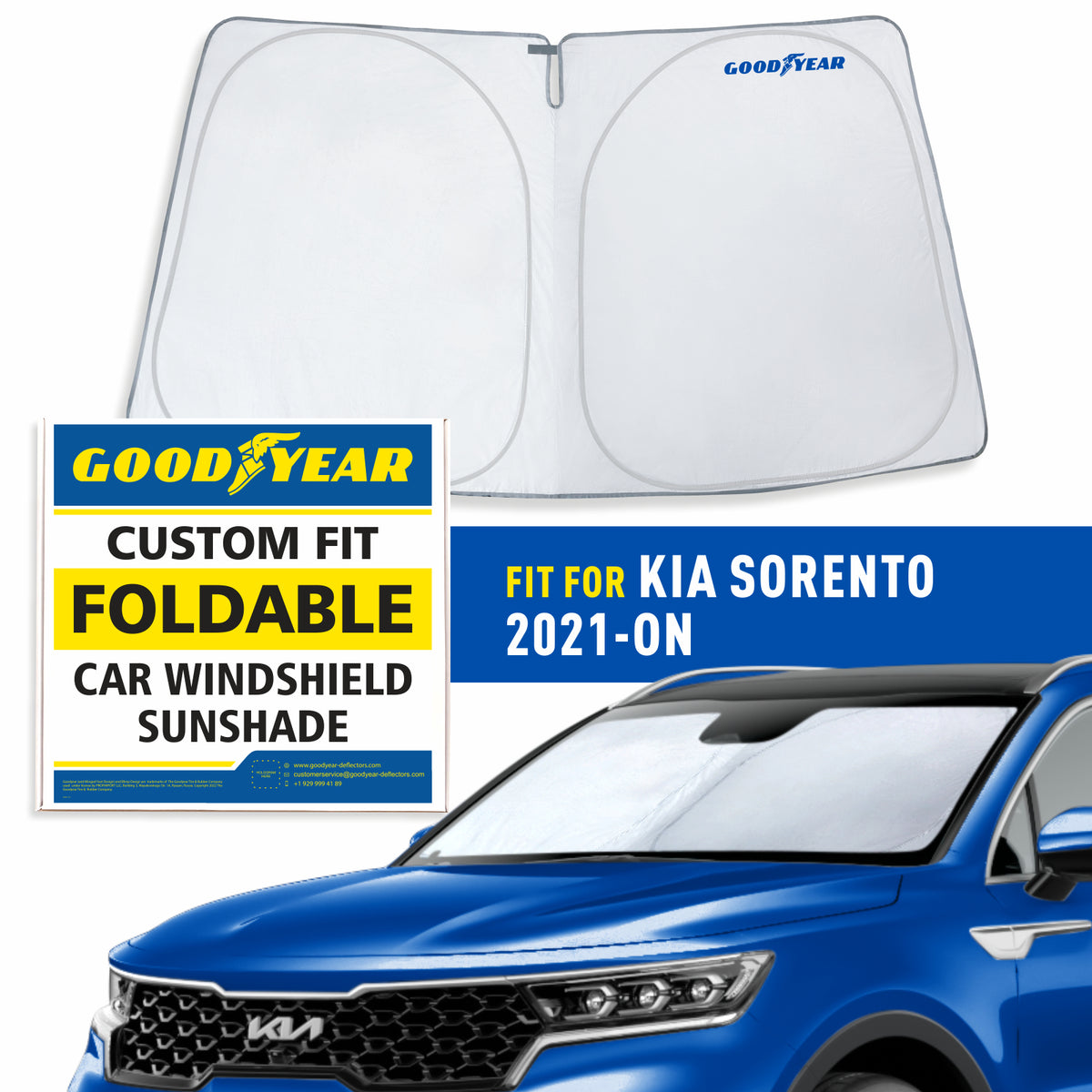 Foldable Windshield Sun Shade for Front Window Z37329