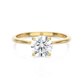 14k Yellow Gold Solitaire Engagement Ring V982964