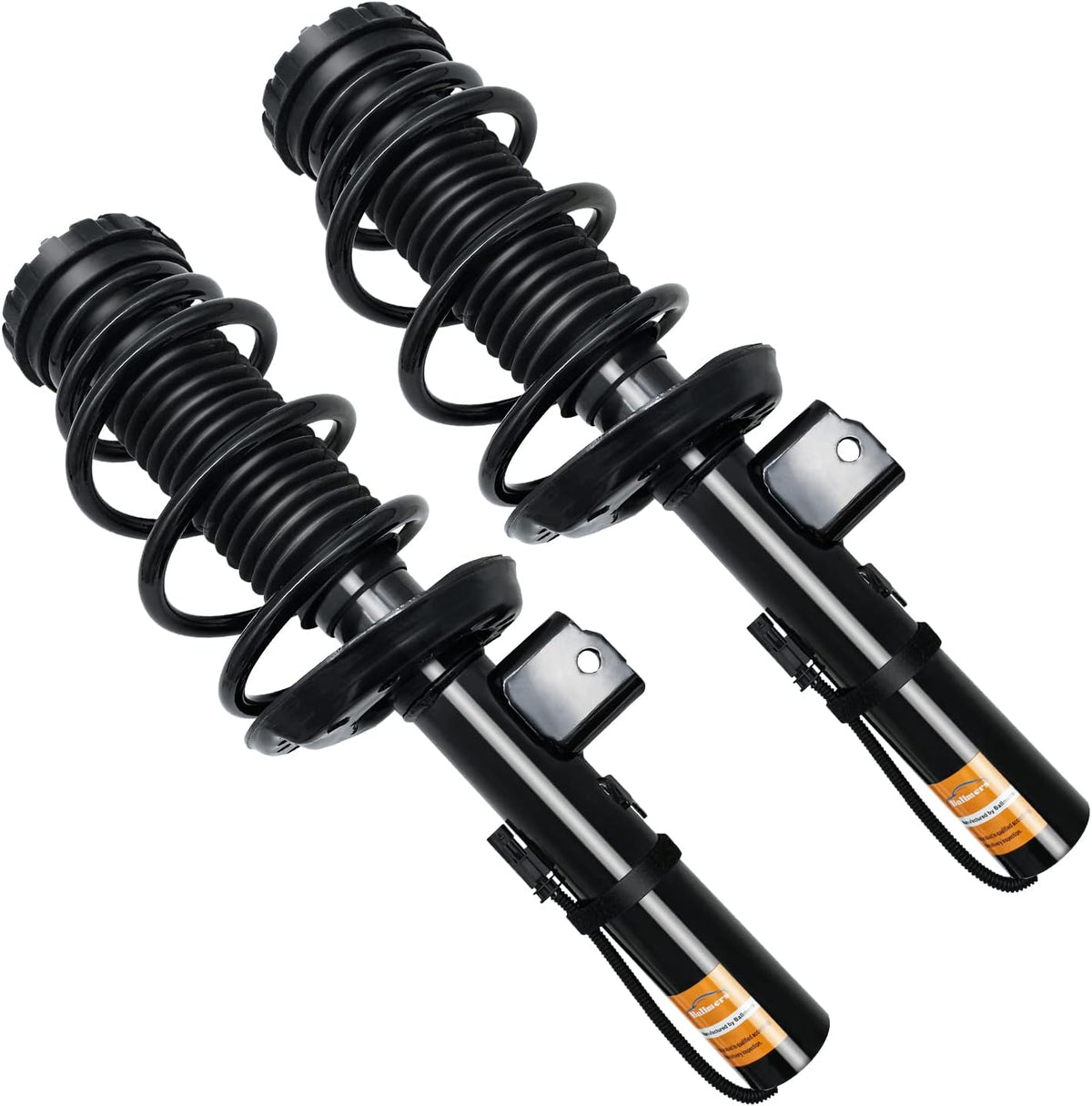Pair Rear Left Right Shock Absorbers with Upper Mount Assembly J863836