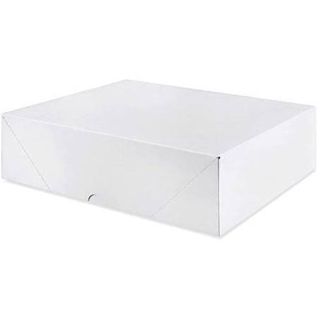 Standard White Letterhead Folding Boxes 8 1/2 x 11 x 2 inch, Case of 200 J613