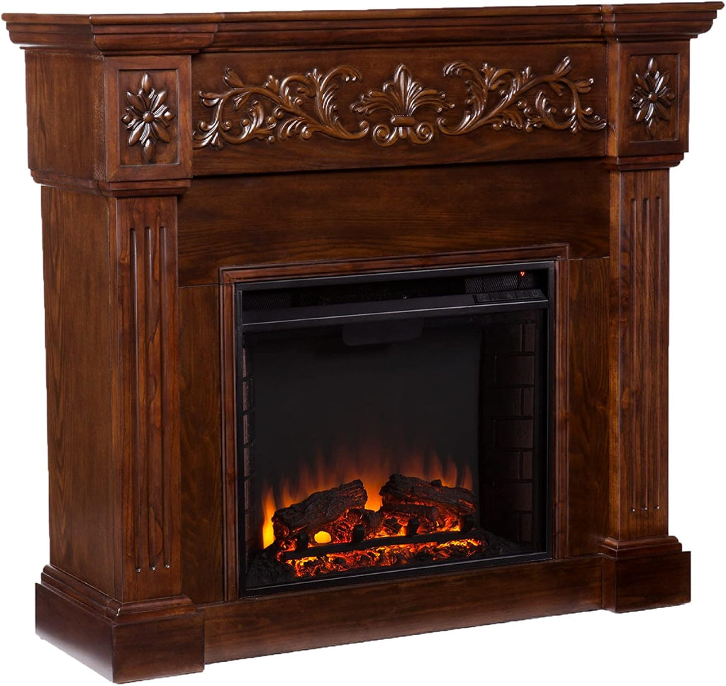 Ivory Electric Fireplace A540
