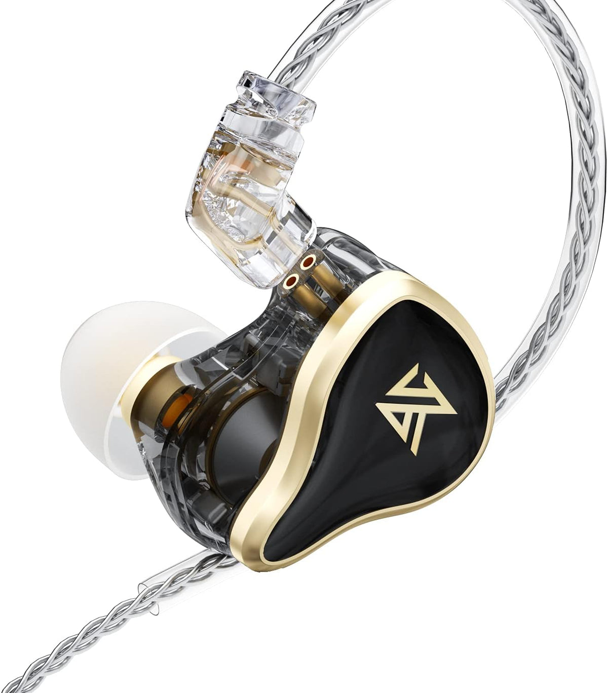 White Metal Hybrid 16 Drivers In Ear Monitor Earphones W660