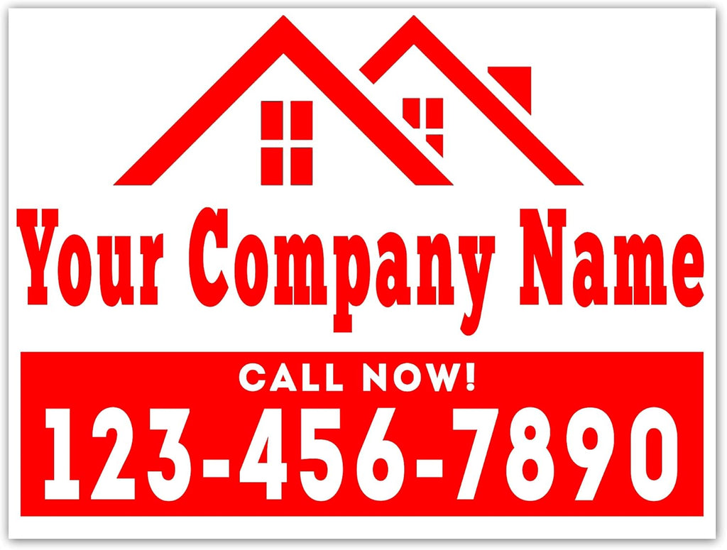 24x18 Double-Sided Waterproof Plastic Bandit Signs Q290981