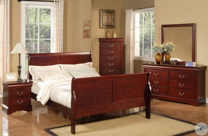 California King Sleigh Bed X814