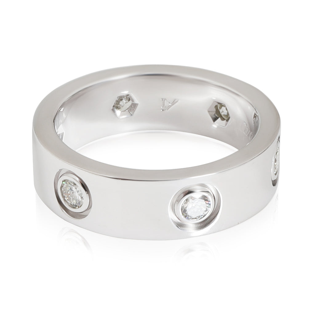 18k White Gold Diamond Ring 0.46 CTW Pre-Owned U987801