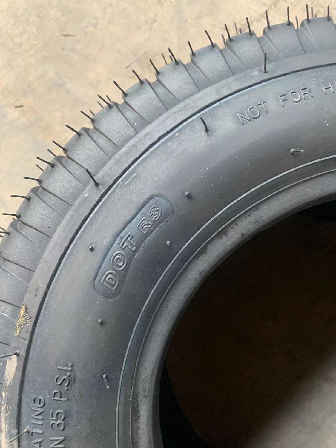 16X6.50-8 4 Ply Tubeless Turf Tires Pack of 2 R75057