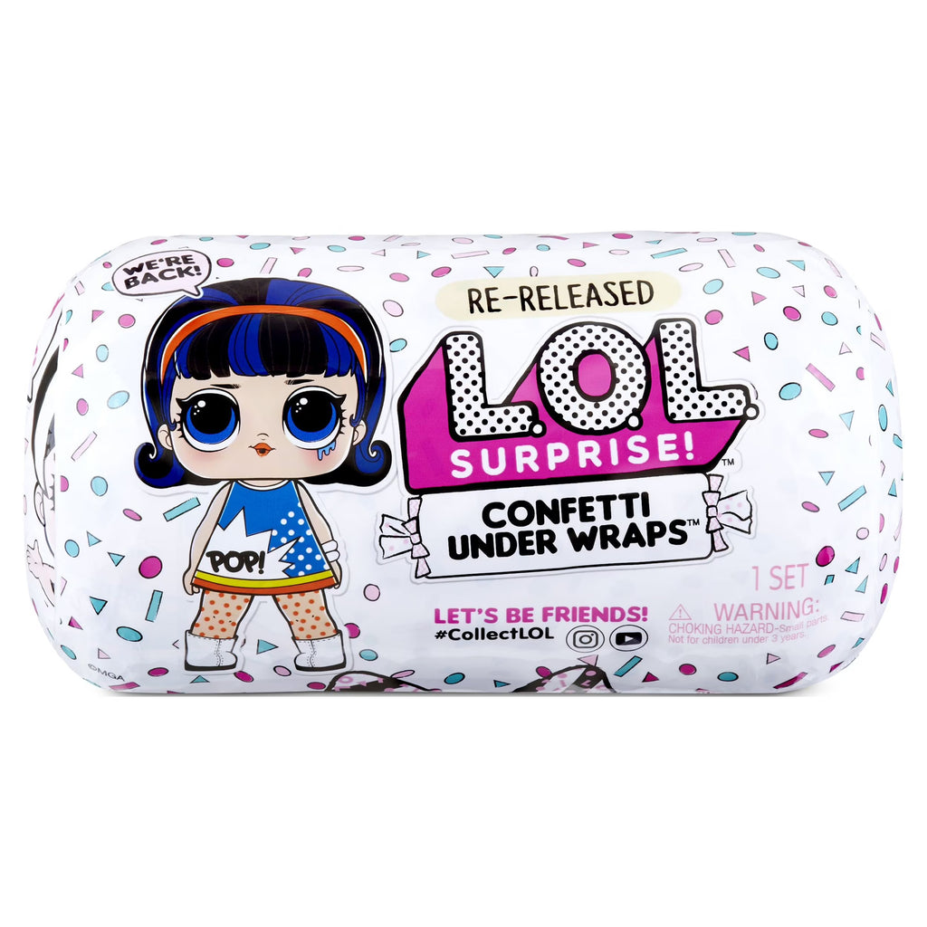 Confetti Under Wraps Doll With 15 Surprises F990