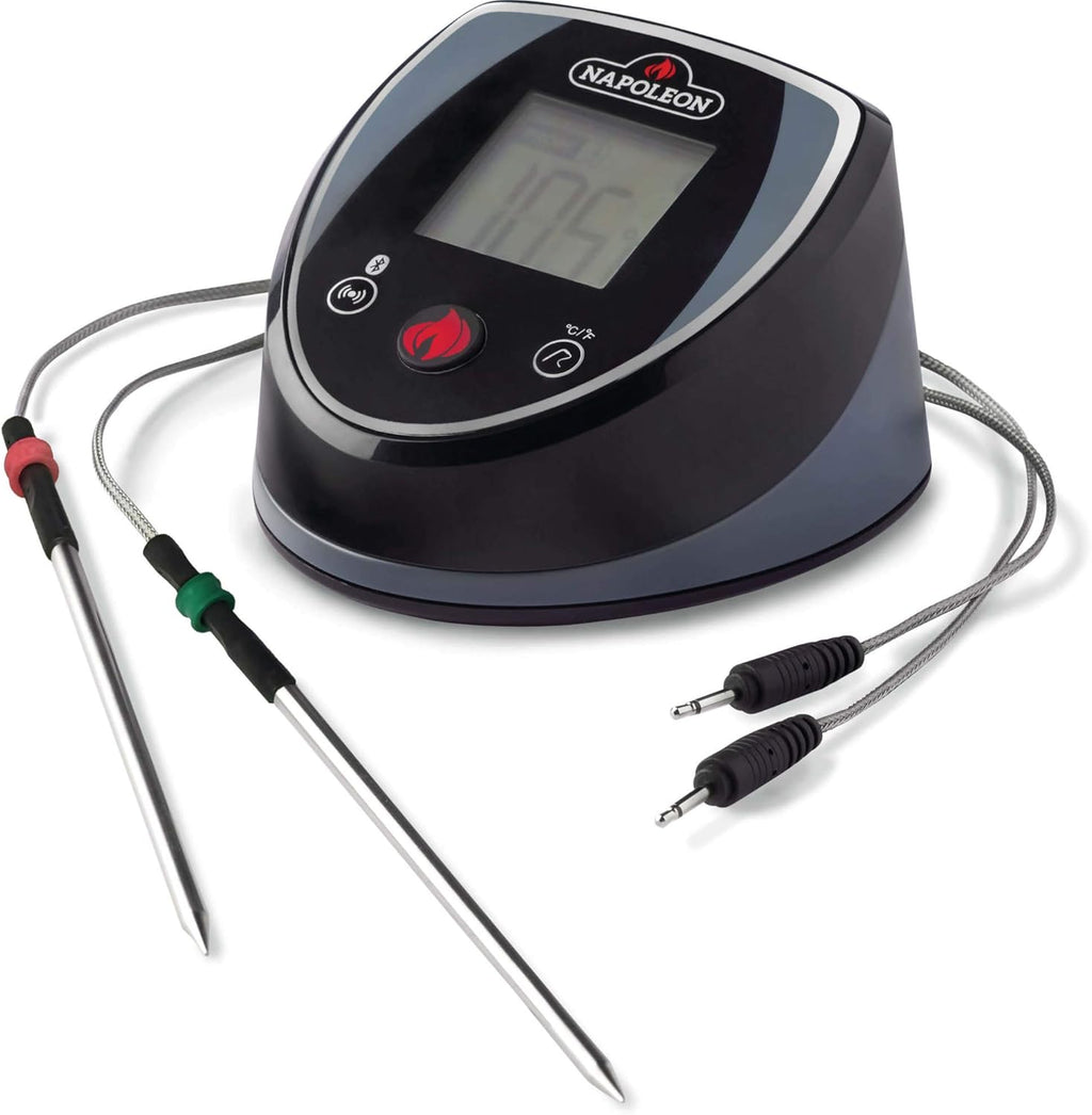 Black and Grey Bluetooth Grill Thermometer R51824