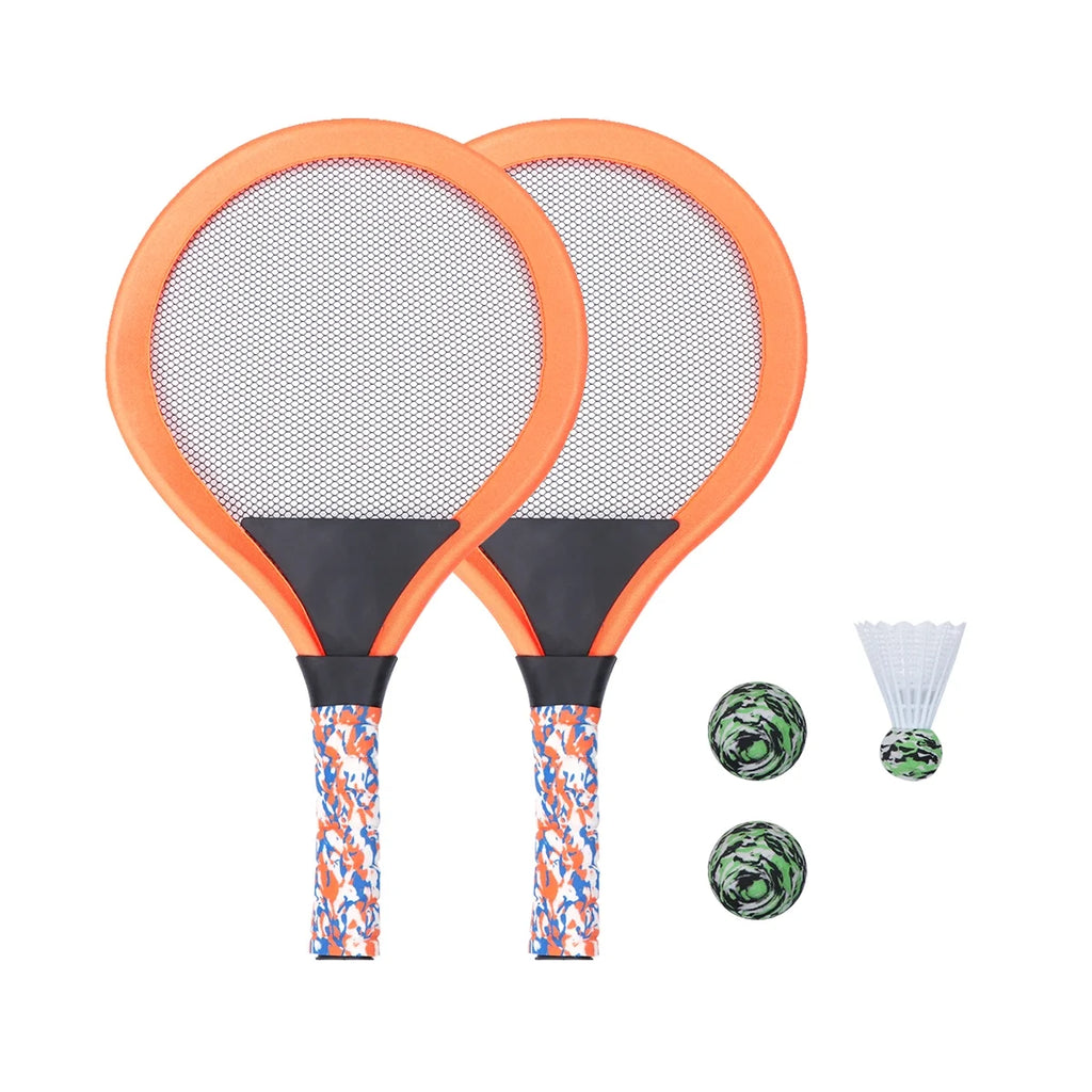 Orange Kids Tennis Racket Set with Balls E684