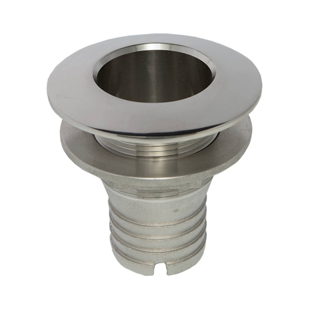 Stainless Steel Thru-Hull with Barb F6193