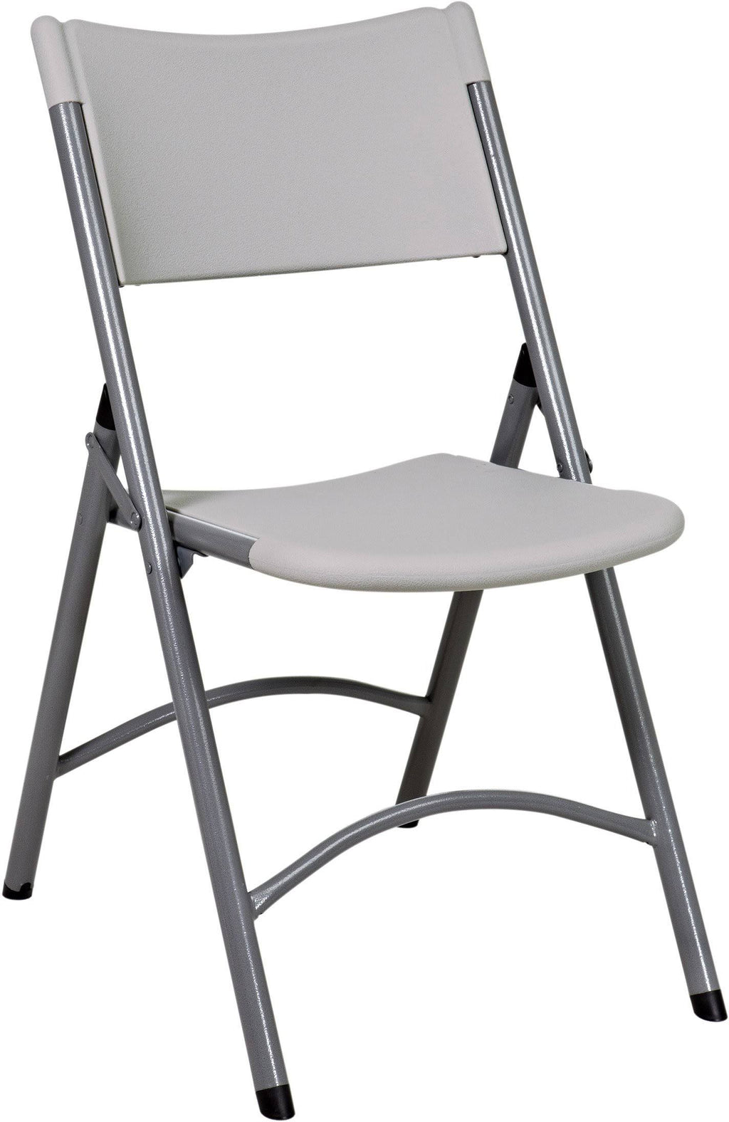 White/Grey Plastic Resin Chair 4 Pack X115