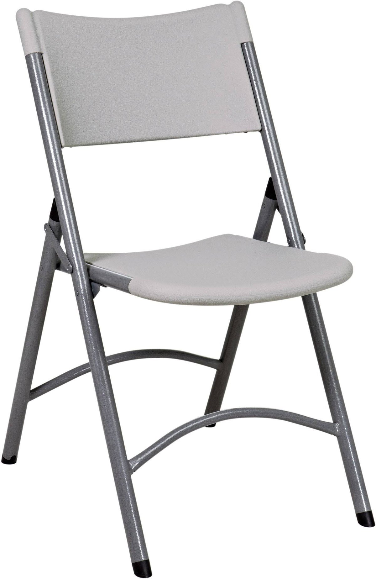 White/Grey Plastic Resin Chair 4 Pack X115