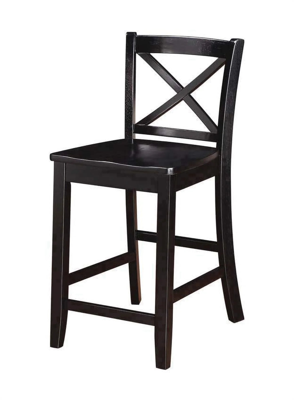 Black Finish Folding Dining Chairs U708160