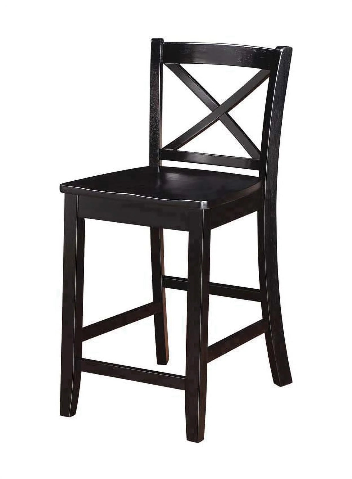 Black Finish Folding Dining Chairs U708160