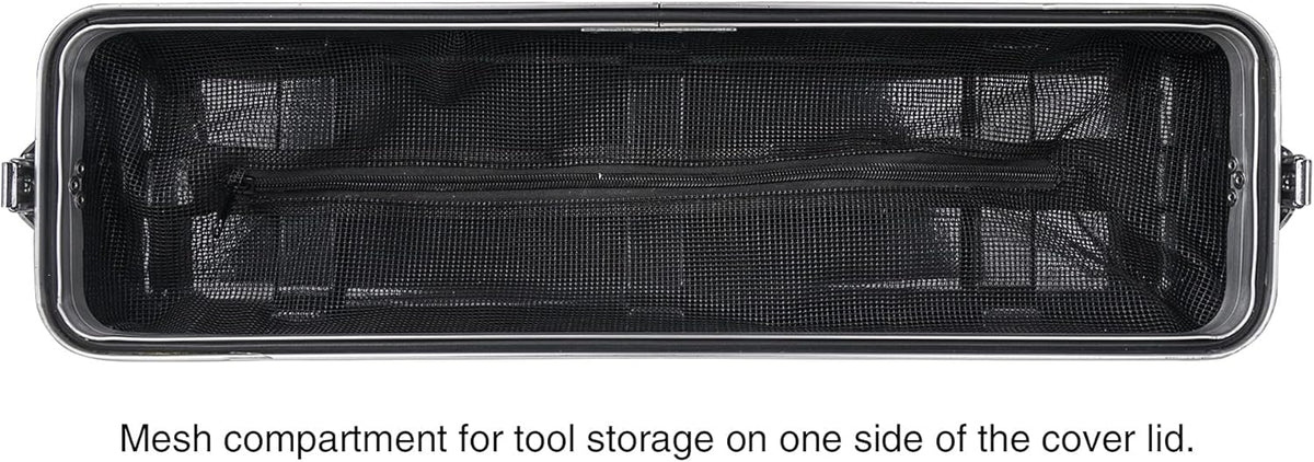 2U PA DJ Rack Case with ABS Construction and Heavy-Duty Latches H971341