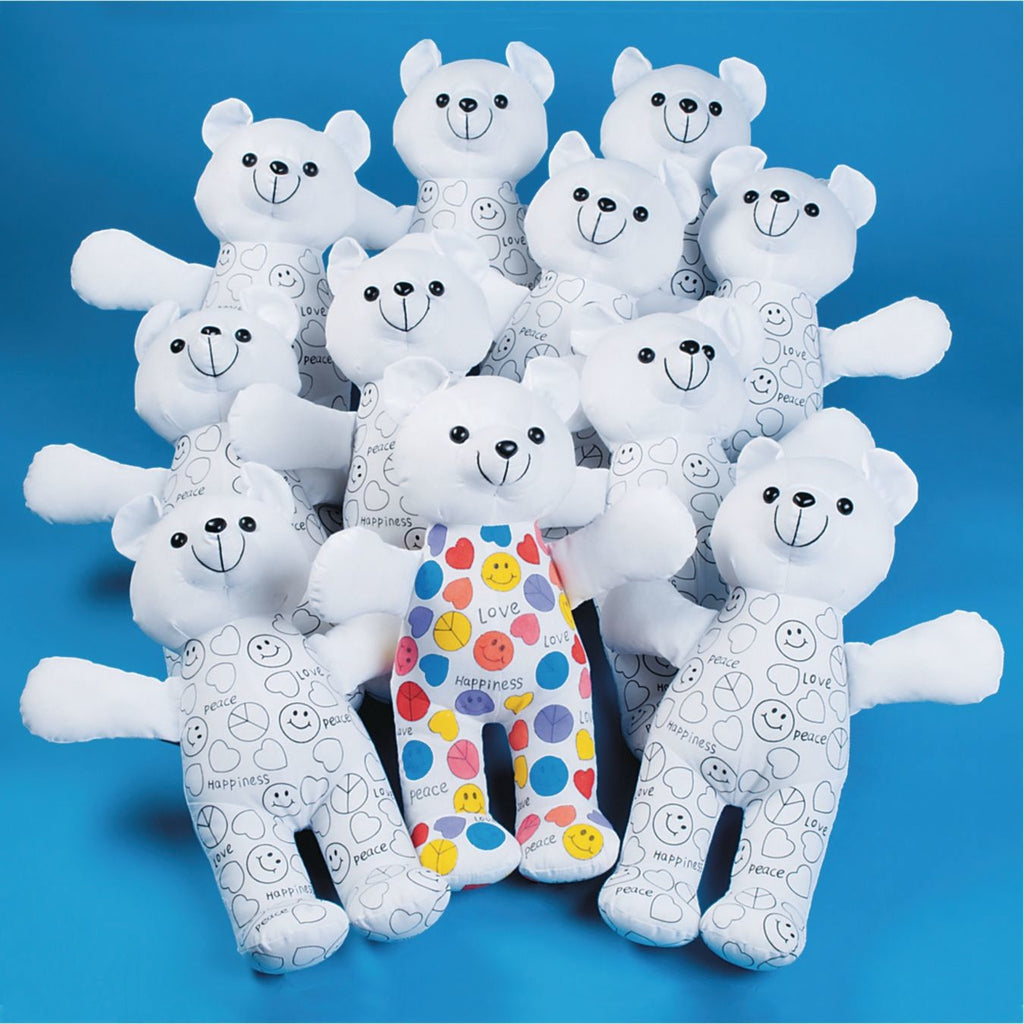 12 Pc Teddy Bears C328