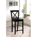 Black Finish Folding Dining Chairs U708160