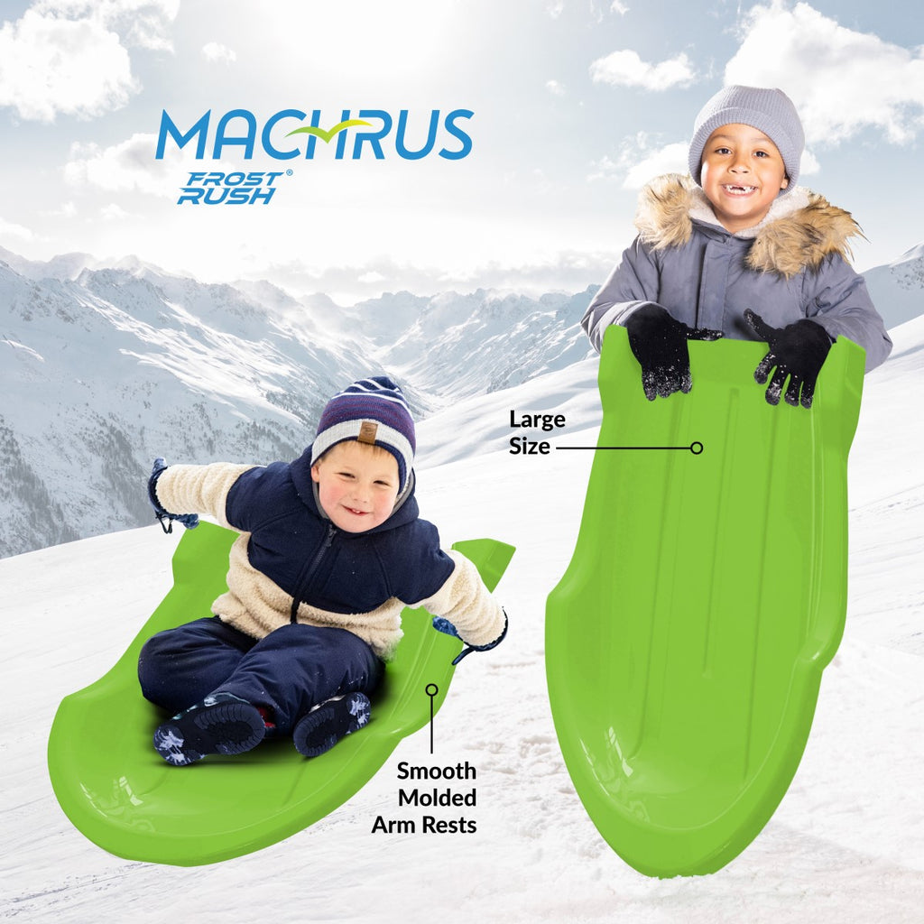 Large Plastic Rocket Shaped Torpedo Snow Sled M41124