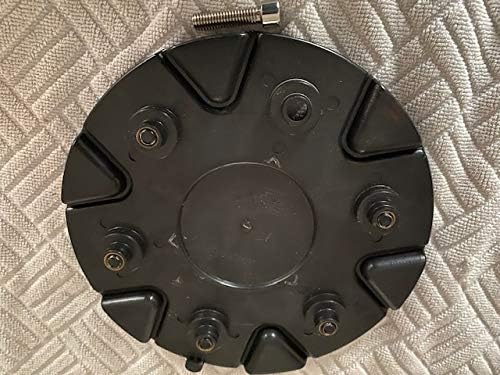 Center Cap Gloss Black Wheel Pack of 2 E734