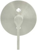 Satin Stainless Steel Finish Sliding Door Lock with Handle Z9839