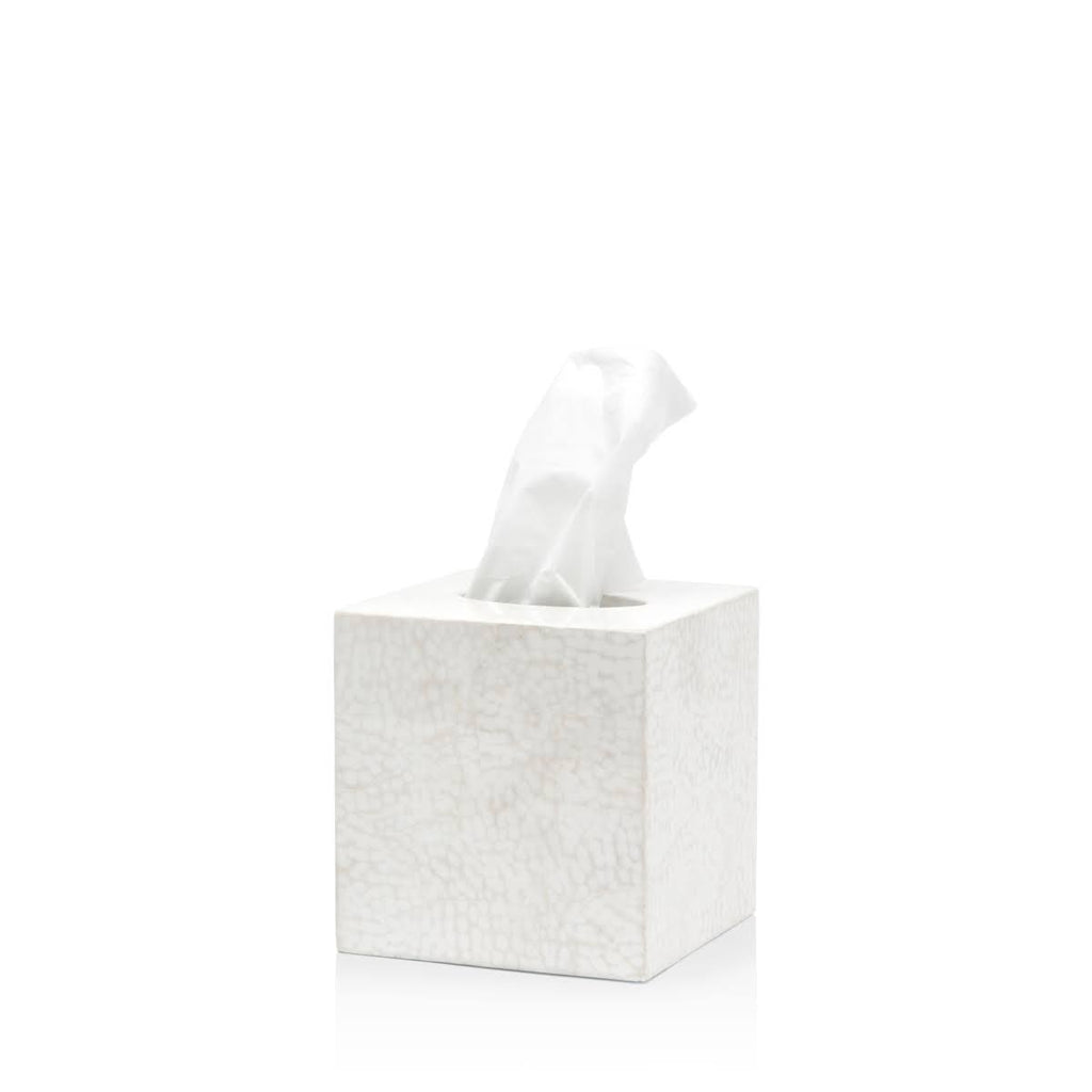 White Tissue Box H295