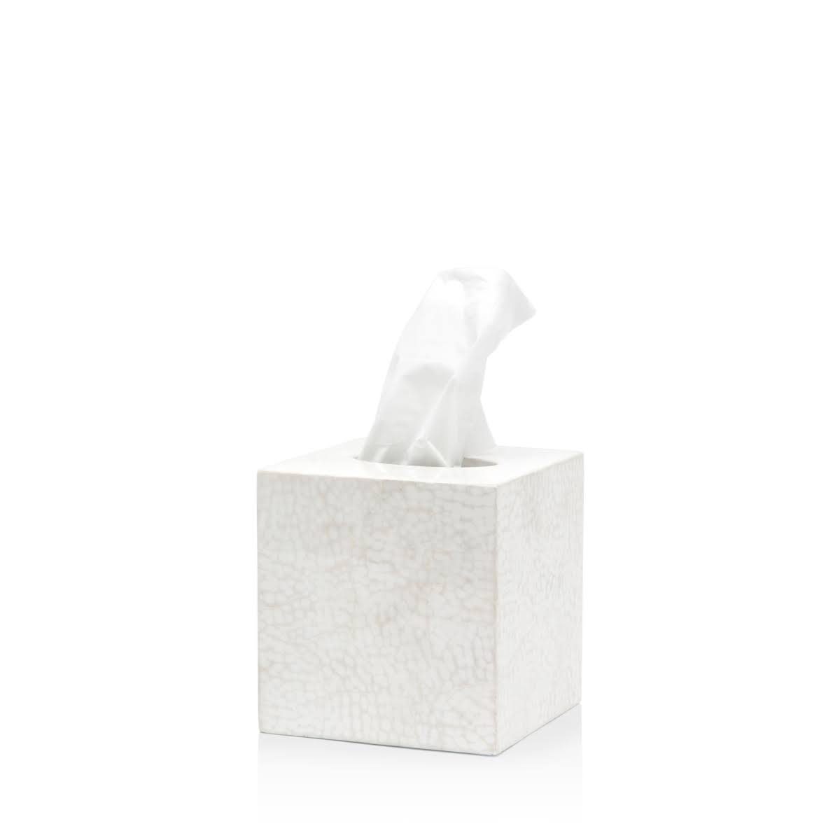 White Tissue Box H295