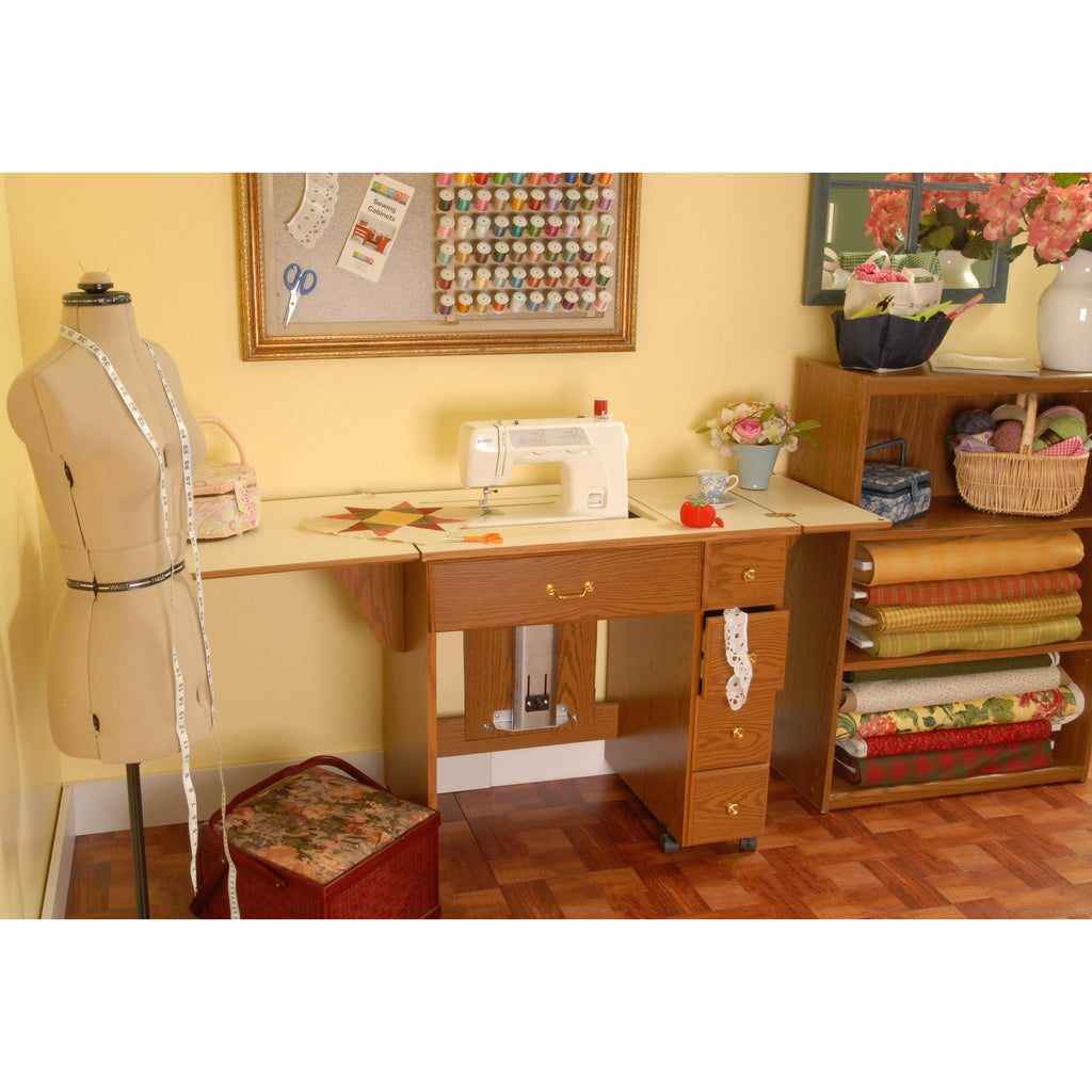 Oak Sewing Cabinet J83098