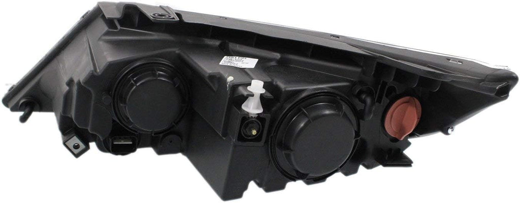 Headlight Assembly Set of 2 Halogen J5058