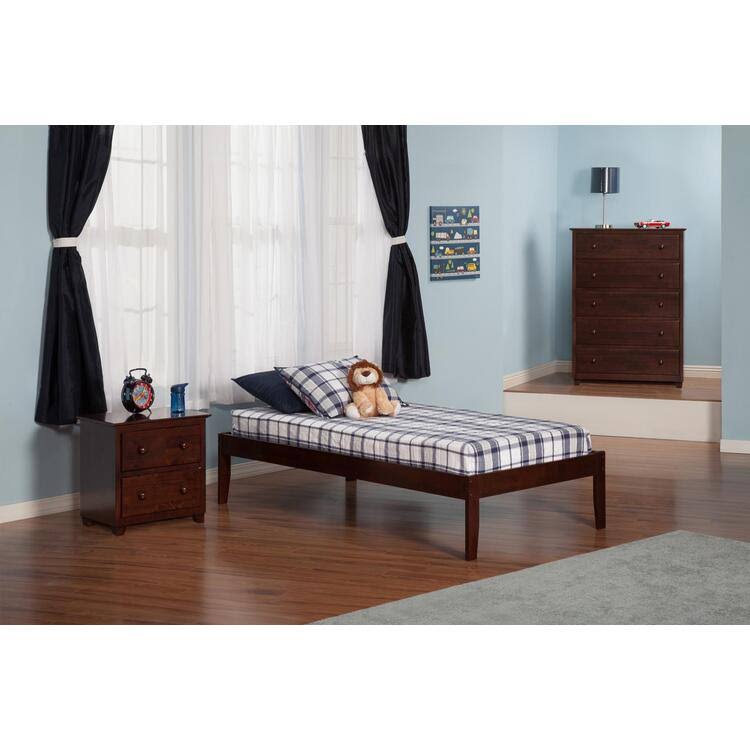 King Espresso Open Foot Bed M4891