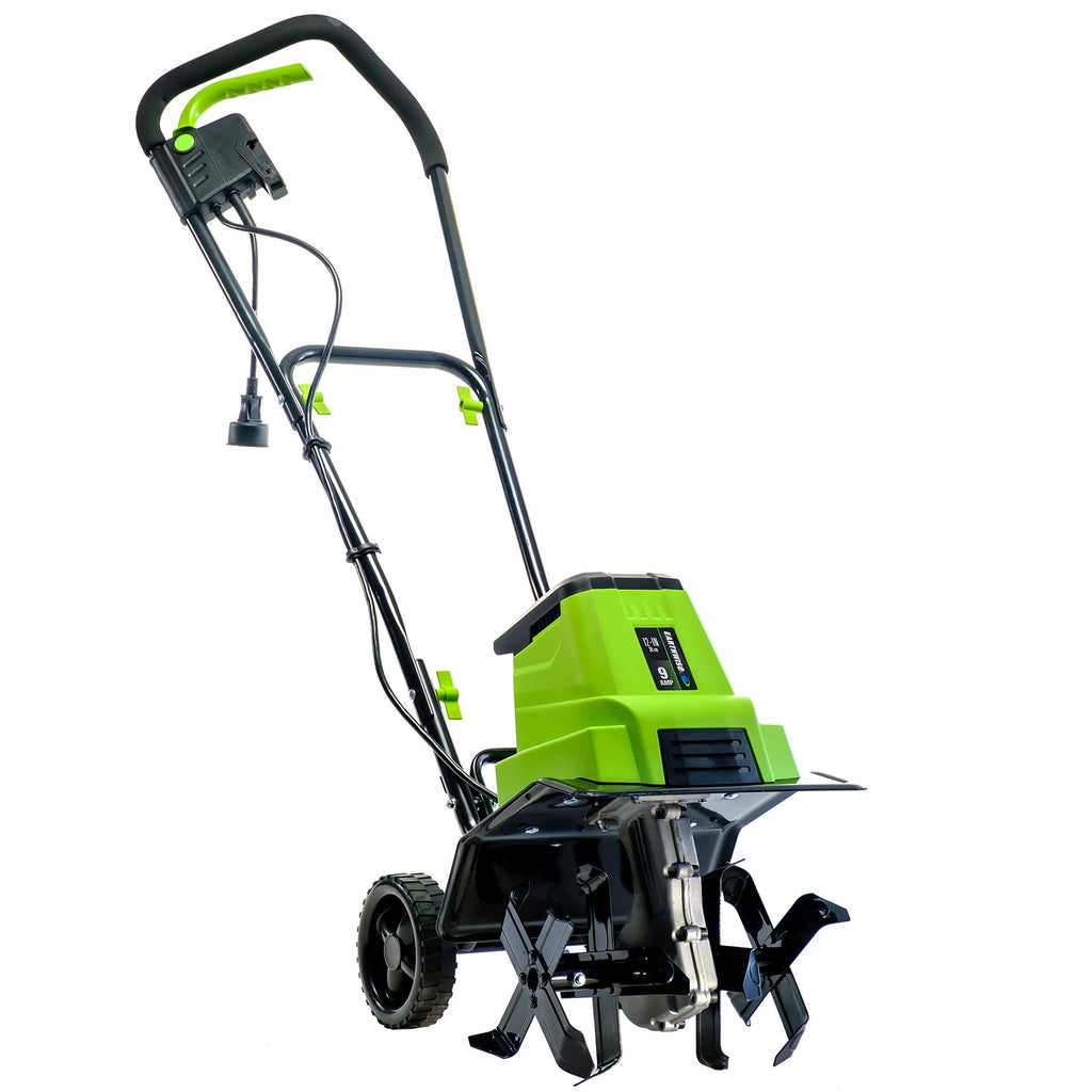 9 Amp Corded Electric Tiller Cultivator S1090