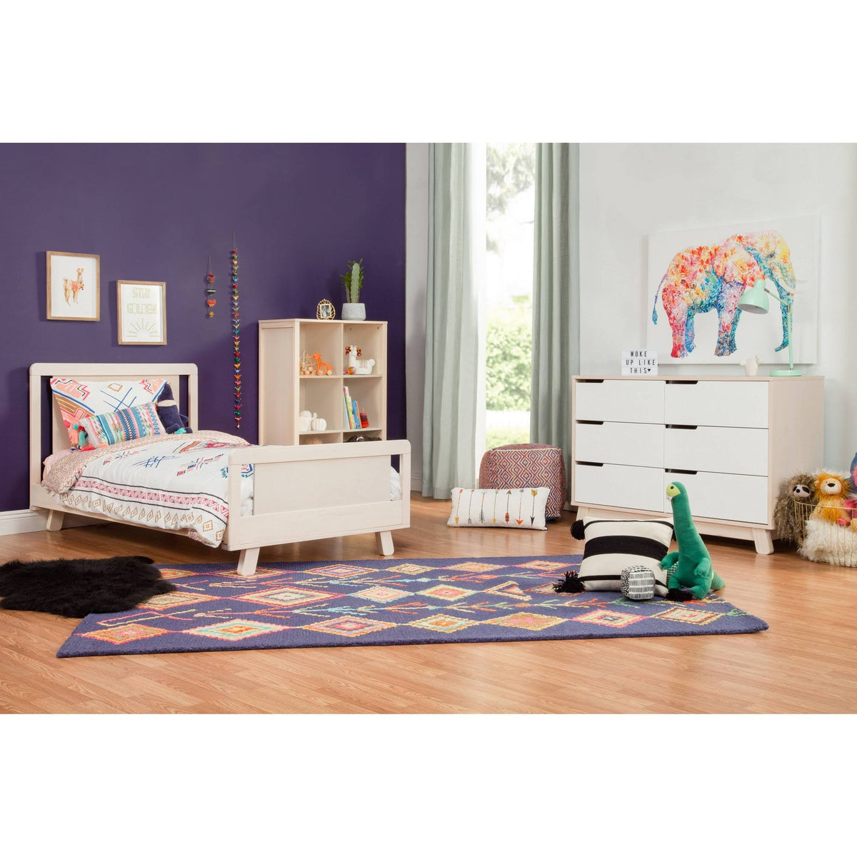 Washed Natural Bookcase P4721