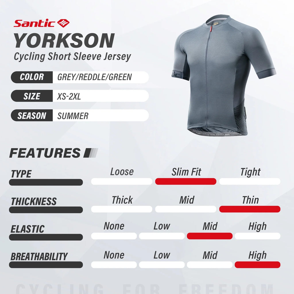 Mens Short Sleeve Cycling Jersey N85402