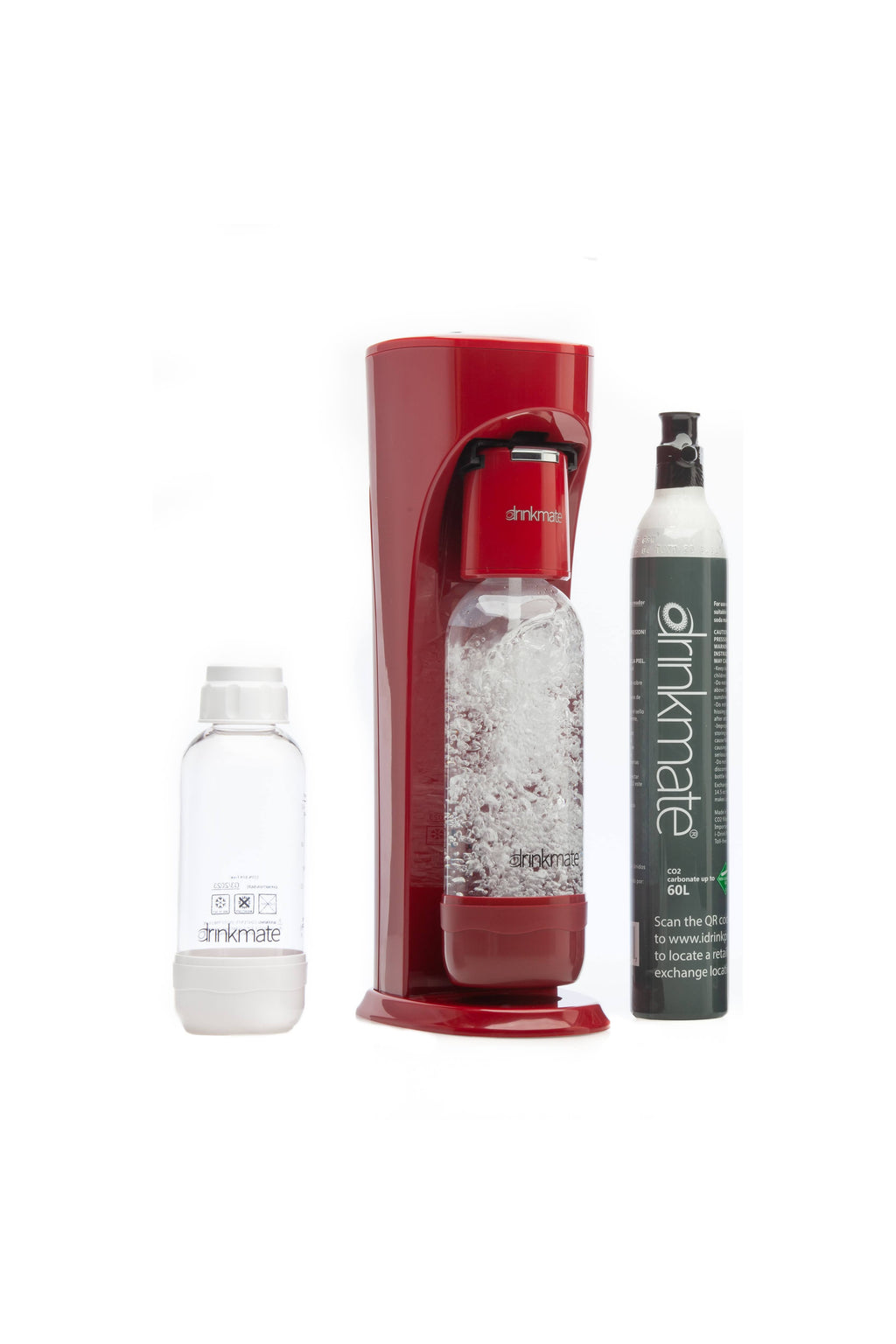 Metallic Red Carbonated Beverage Maker N563409