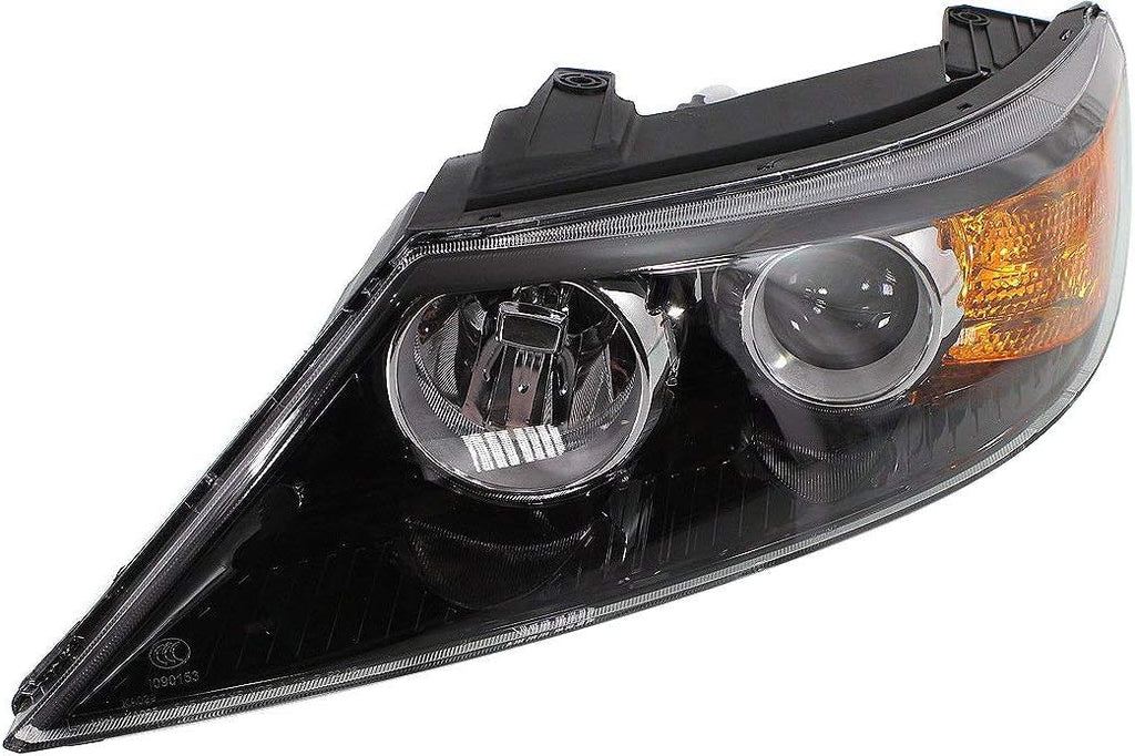 Headlight Assembly Set of 2 Halogen J5058