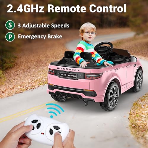 White Single Seat Ride On Car with Parent Remote Control O372