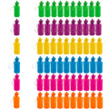 Neon Plastic Water Bottles 60 Ct P205