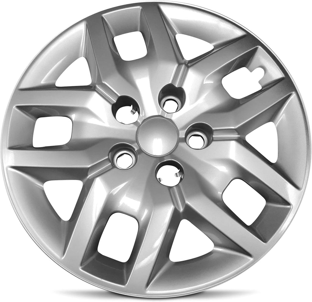 Silver 17 inch Hubcap Set of 4 Pcs P9358