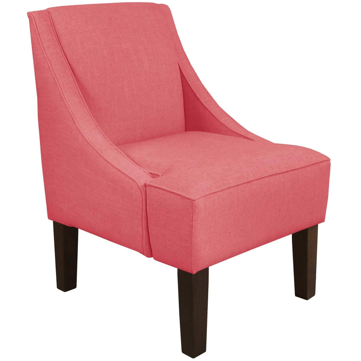 Navy Linen Accent Chair M650063