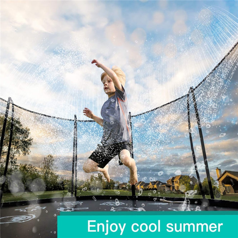 Trampoline Sprinkler Water Sprayer Game Toys Accessories 39.4ft R696954