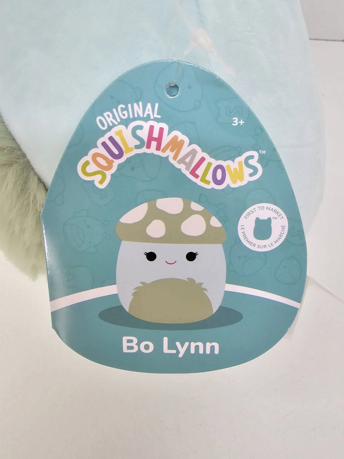 Sage Green Mushroom Plush 7.5 Inch K634