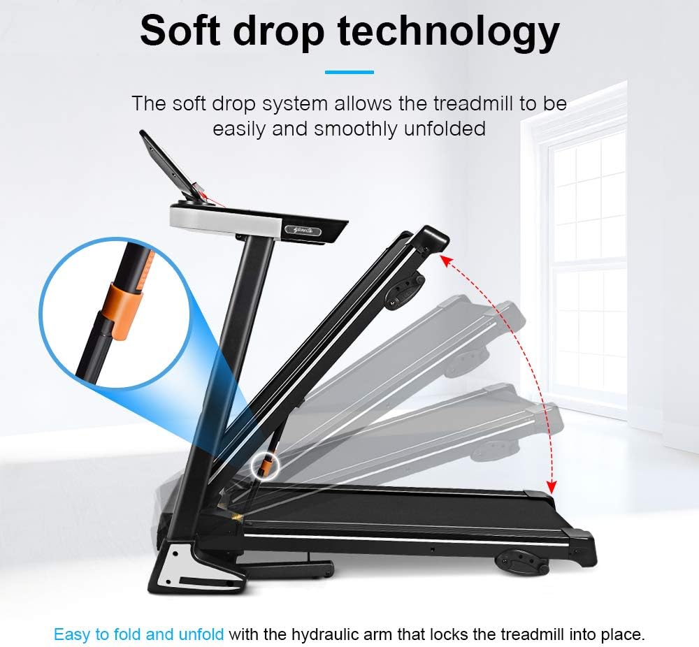 Folding Electric Treadmill W79694