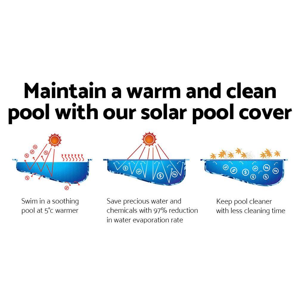 Solar Swimming Pool Cover 7.5 x 3.8M X161
